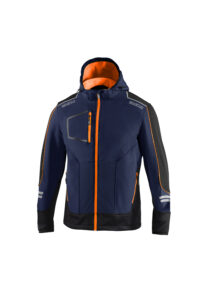 Sparco York SoftShell takki Sininen / Oranssi