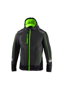 Sparco York tech Soft-Shell Takki Harmaa / Vihreä