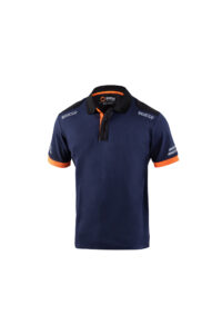 Sparco Toledo Tech Polo pikeepaita Sininen / Oranssi