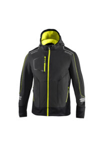 Sparco York SoftShell takki Harmaa / Keltainen